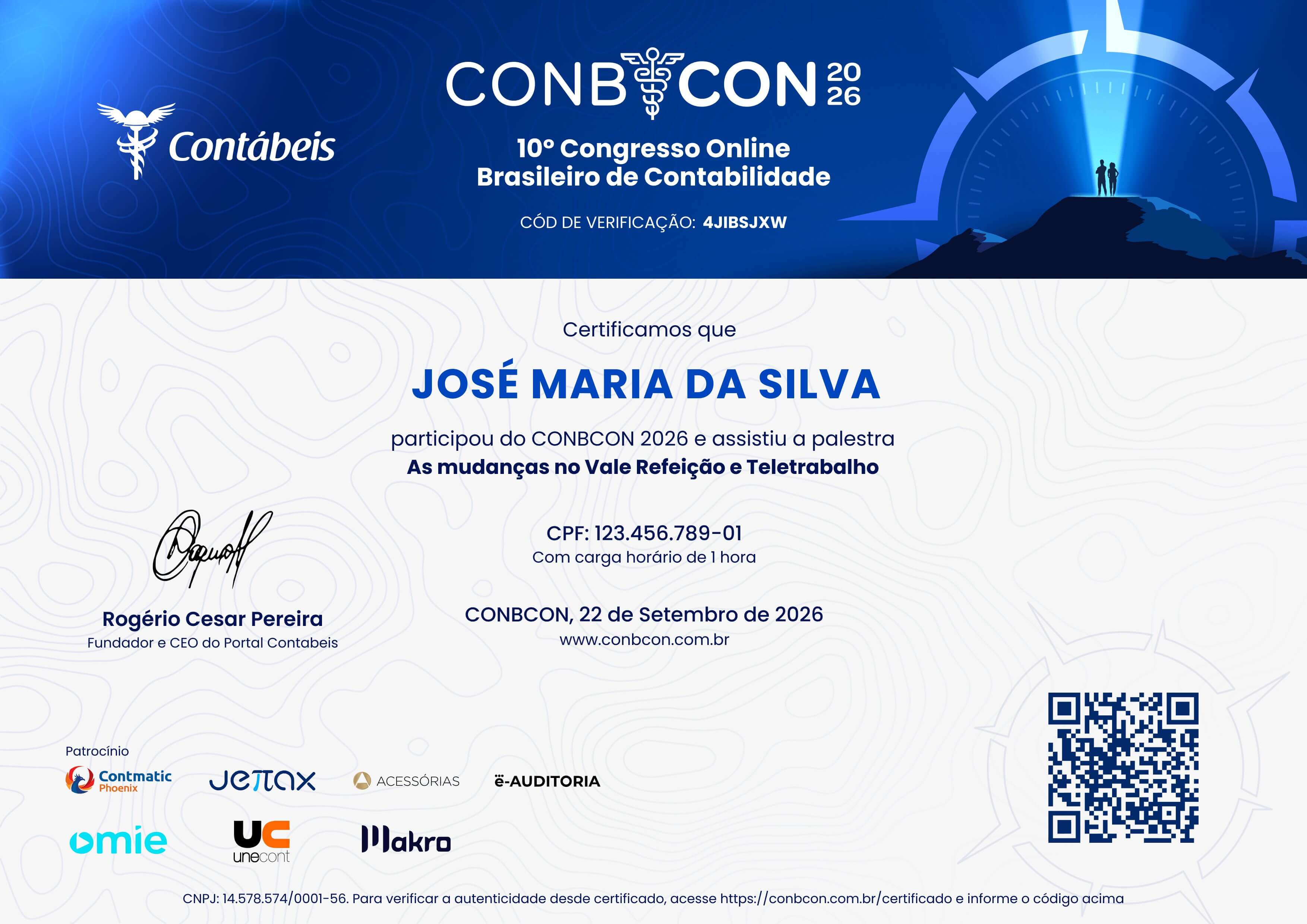 Modelo certificado