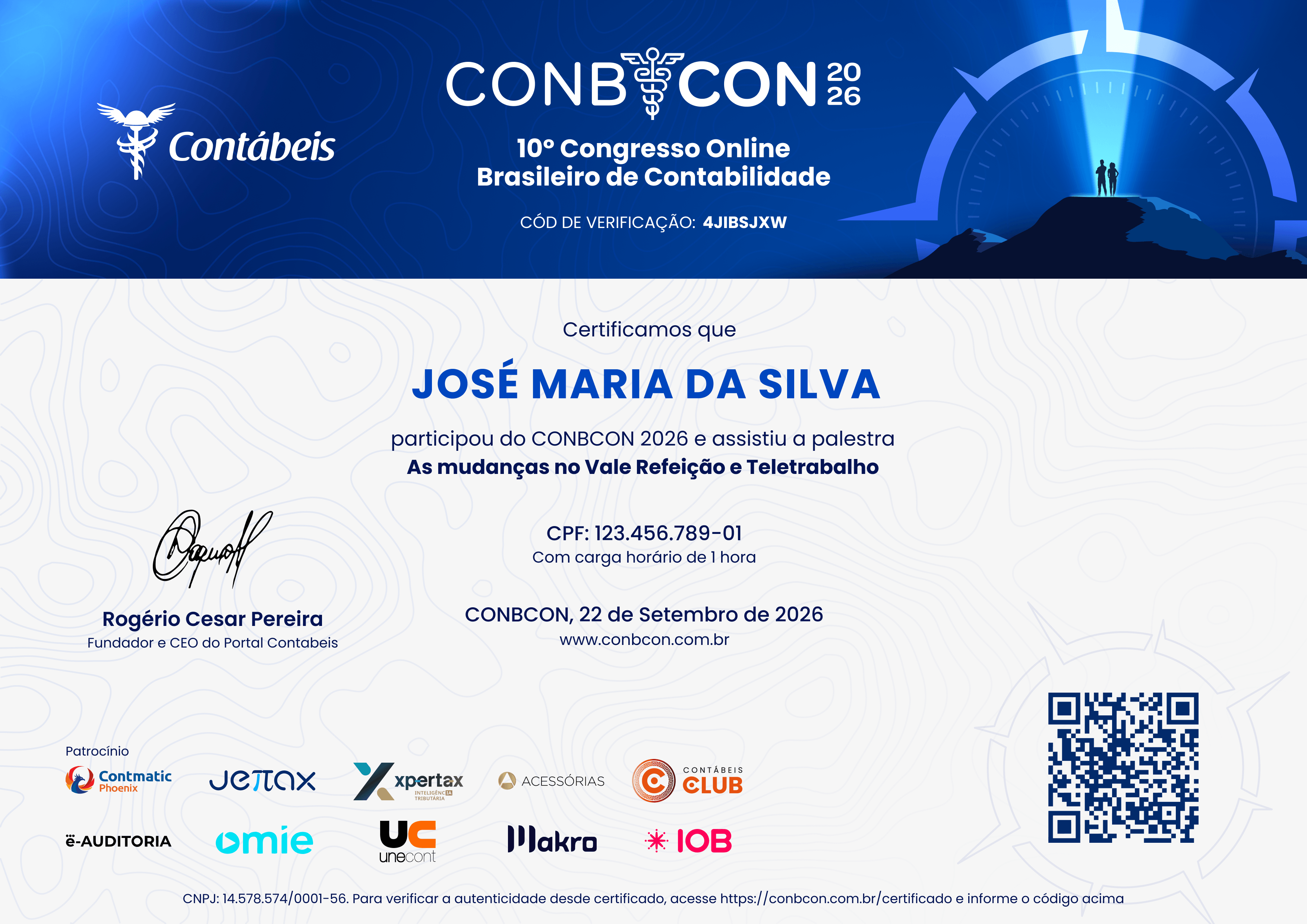 Modelo certificado